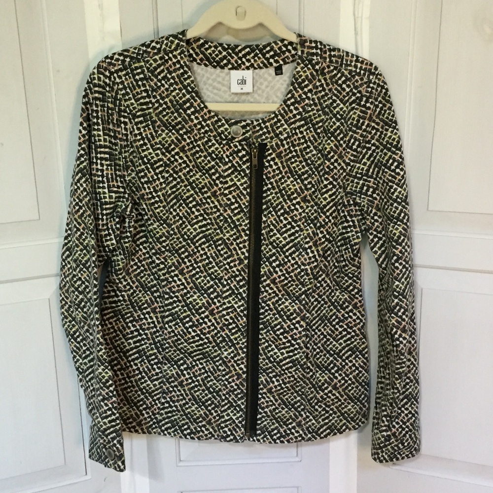 Cabi Multicolor Patterned Jacket - image 1
